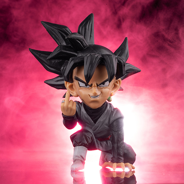Figurka czarnego Goku Super Saiyan z serii Dragon Ball Z - 13cm - Wianko - 7