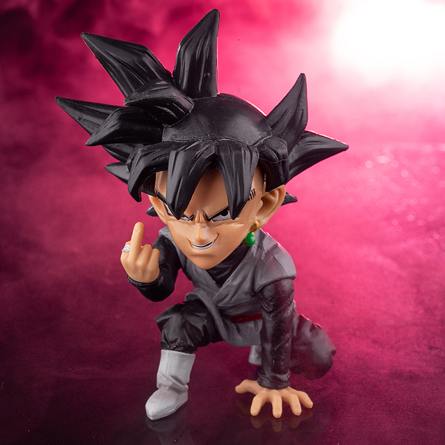 Figurka czarnego Goku Super Saiyan z serii Dragon Ball Z - 13cm - Wianko - 5