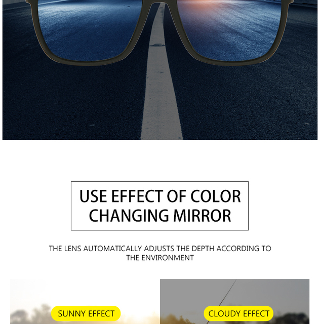 Okulary przeciwsłoneczne Polaroid Men Square Tr90 polaryzacyjne, elastyczne i sportowe - Wianko - 6