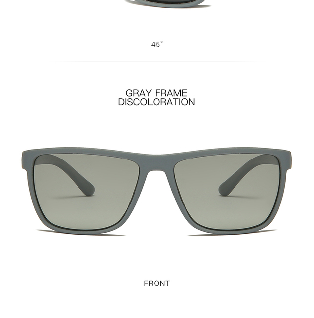 Okulary przeciwsłoneczne Polaroid Men Square Tr90 polaryzacyjne, elastyczne i sportowe - Wianko - 22