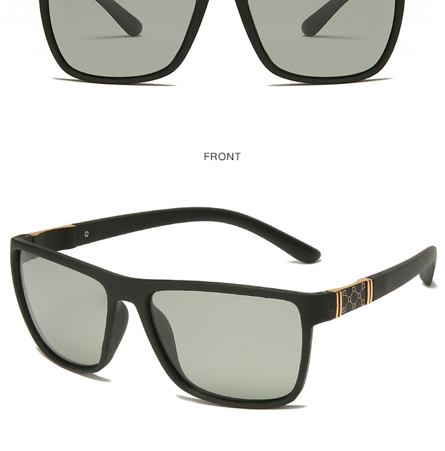 Okulary przeciwsłoneczne Polaroid Men Square Tr90 polaryzacyjne, elastyczne i sportowe - Wianko - 24