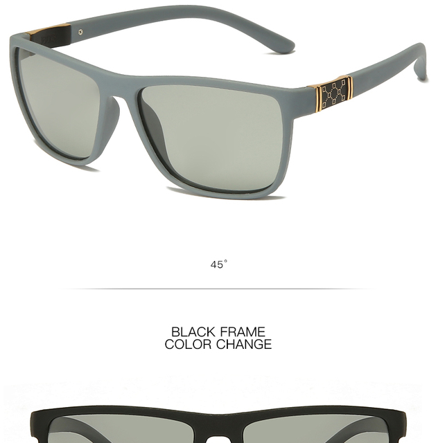 Okulary przeciwsłoneczne Polaroid Men Square Tr90 polaryzacyjne, elastyczne i sportowe - Wianko - 23