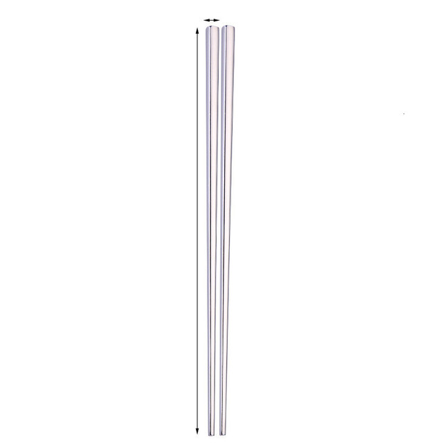 Czarny Chopstick - para pałeczek do jedzenia o długości 23.5 cm, wykonanych z kwadratowego koreańskiego stali nierdzewnej, w 5 kolorach - Wianko - 36