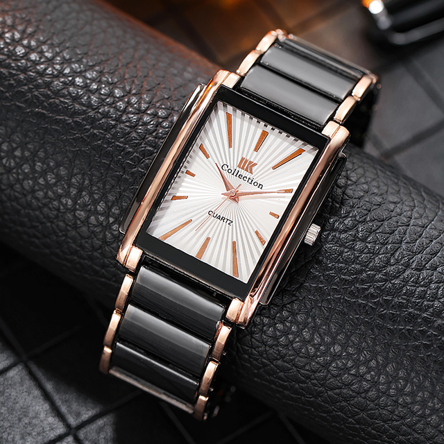 Męski zegarek kwarcowy z modnym designem, wykonany ze stali nierdzewnej, marki Top 2021 - Wianko - 7