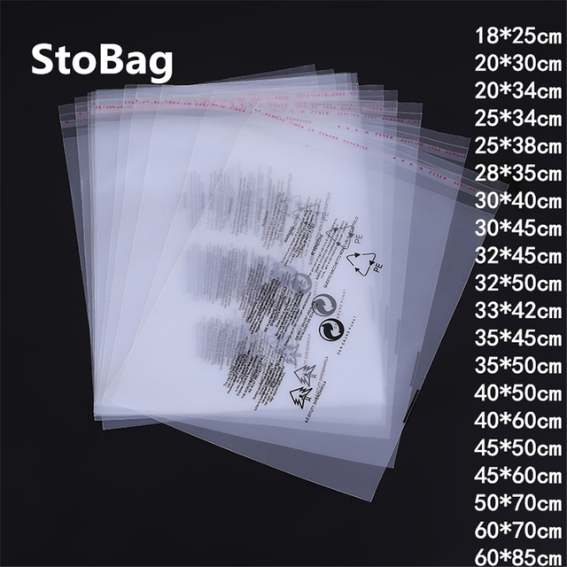 Plastikowe torby StoBag 200 sztuk - małe, długie, przezroczyste, płaskie, otwarte, idealne na cukierki i ciasteczka, do pakowania prezentów na wesele i DIY - Wianko - 11