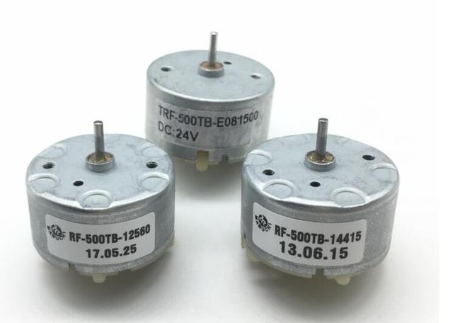 Silnik prądu stałego RF-500TB-12560/14415 z magnesem trwałym - szybki, 3V/6V/12V, do lampy obrotowej lub alarmu - Wianko - 2