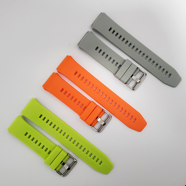Zamów pasek sportowy z wymiennym silikonowym paskiem na rękę do zegarka Huawei GT 2e - jednolity kolor - Wianko - 8