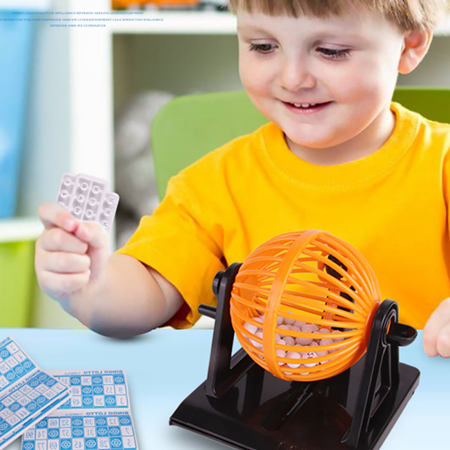 Konsola symulacyjna do gry w Bingo - Mini maszyna loteryjna dla dzieci, kreatywne zabawki edukacyjne - Wianko - 6