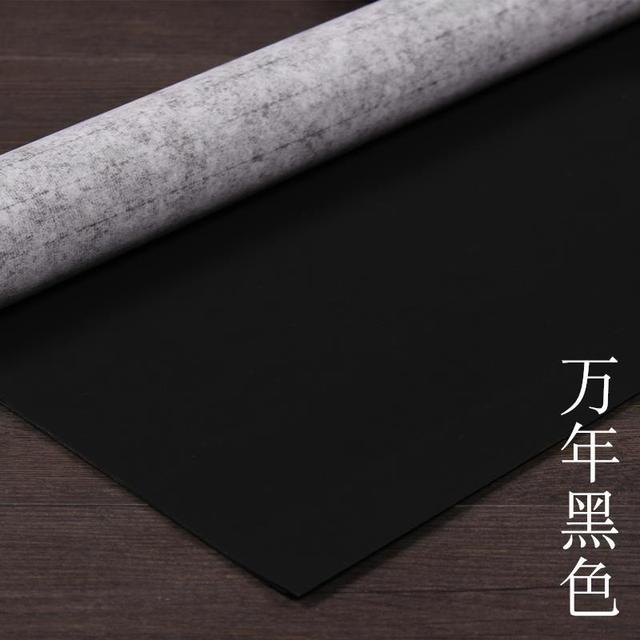 Arkusze chińskiego papieru do malowania - Batik kaligrafia - Papel Arroz - czarny niebieski - papier Xuan - pół dojrzałe - Wianko - 3