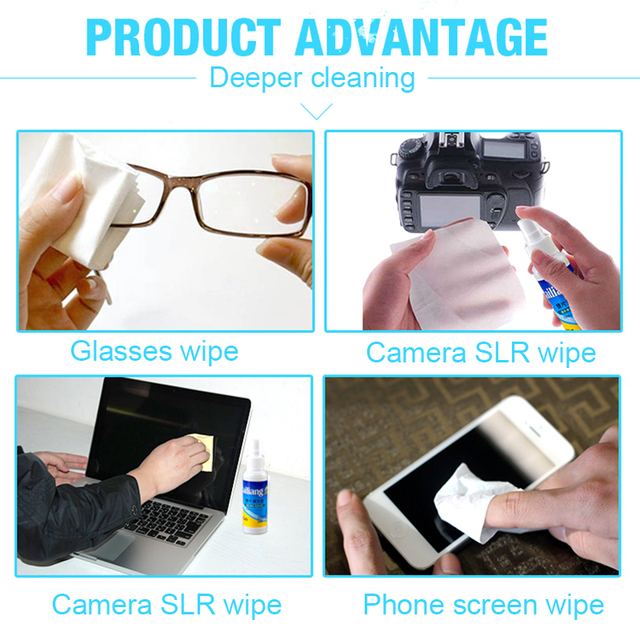 Szkła do okularów z anty mgły do czyszczenia i zapobiegania parowaniu, także do luster, telefonów i ekranów komputerów - Wianko - 4