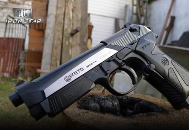 NANYUAN 3D Puzzle - BERETTA 92 pistolet, model wojskowy, metalowy zestaw montażowy, DIY, laserowe wycinanie, zabawka dla dorosłych - Wianko - 1