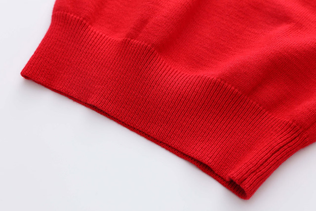 Sweter dla dzieci bawełniany styl Preppy uczeń – 2021 kolekcja jesień/zima (2-12 lat) - Wianko - 12