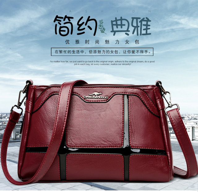 Nowa torba na ramię w koreańskim stylu - prosty, klasyczny design, sto mały model - Wianko - 1