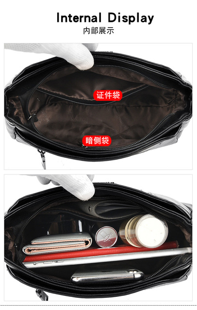 Nowa torba na ramię w koreańskim stylu - prosty, klasyczny design, sto mały model - Wianko - 25