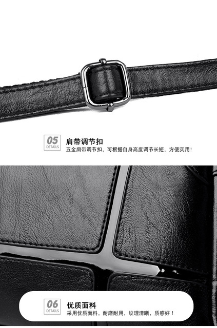 Nowa torba na ramię w koreańskim stylu - prosty, klasyczny design, sto mały model - Wianko - 24