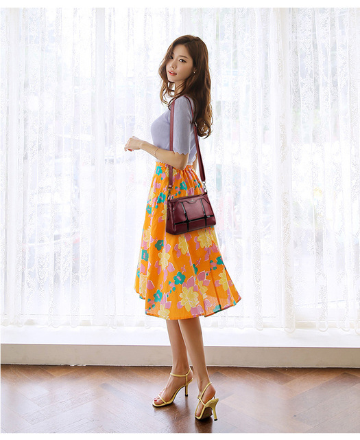Nowa torba na ramię w koreańskim stylu - prosty, klasyczny design, sto mały model - Wianko - 9