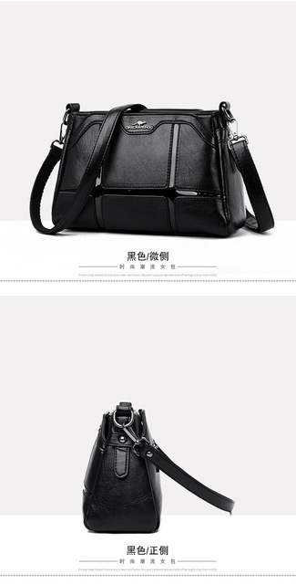Nowa torba na ramię w koreańskim stylu - prosty, klasyczny design, sto mały model - Wianko - 17
