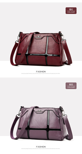 Nowa torba na ramię w koreańskim stylu - prosty, klasyczny design, sto mały model - Wianko - 20