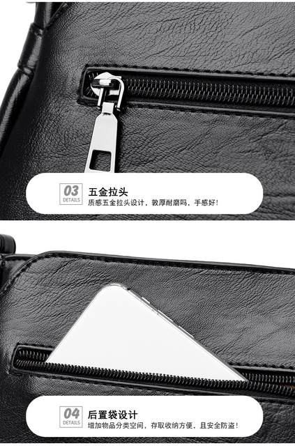Nowa torba na ramię w koreańskim stylu - prosty, klasyczny design, sto mały model - Wianko - 23
