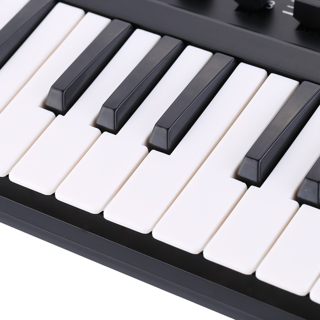 Klawiatura MIDI 25 klawiszy i pad perkusyjny Worlde Panda Mini - wysoka jakość, przenośna - Wianko - 10