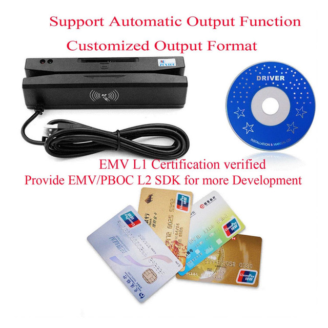 Pasek magnetyczny czytnik kart IC/NFC/PSAM do systemu POS, z oprogramowaniem do sprzedaży detalicznej - Wianko - 4