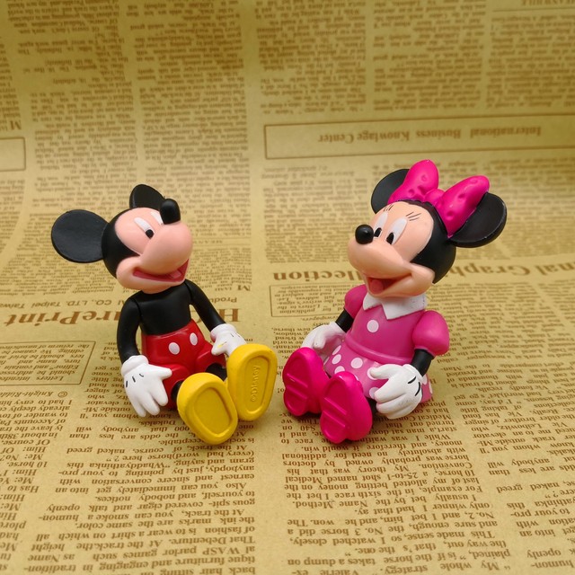 Figurki ruchome Mickey, Minnie, Donald, Daisy, Goofy - zabawki dla dzieci - Wianko - 6