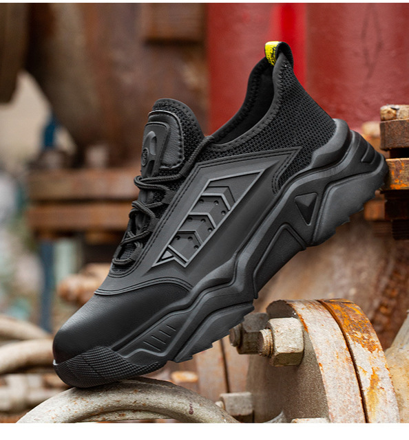 Stephoes - Luksusowe projektant obuwie robocze steel toe sneakersy, oddychające na wiosnę, lato i jesień - Wianko - 4