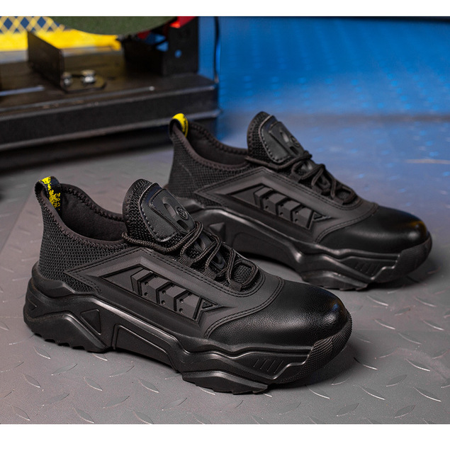 Stephoes - Luksusowe projektant obuwie robocze steel toe sneakersy, oddychające na wiosnę, lato i jesień - Wianko - 7