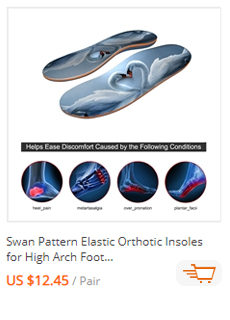 Oryginalne szare wkładki orthotic memory gąbka iFitna do butów wspierające łuki stóp dla mężczyzn i kobiet z płaskostopiem - Wianko - 113