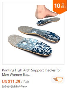 Oryginalne szare wkładki orthotic memory gąbka iFitna do butów wspierające łuki stóp dla mężczyzn i kobiet z płaskostopiem - Wianko - 56