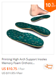 Oryginalne szare wkładki orthotic memory gąbka iFitna do butów wspierające łuki stóp dla mężczyzn i kobiet z płaskostopiem - Wianko - 88