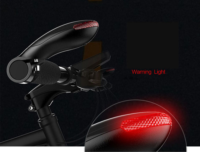 Kierownica rowerowa Turn Signal aluminiowy, rower górski, światło LED, ostrzeżenie, uchwyt bezpieczeństwa, Grip akcesoria rowerowe - Wianko - 5