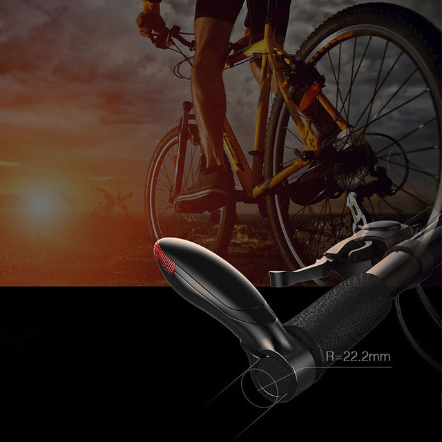 Kierownica rowerowa Turn Signal aluminiowy, rower górski, światło LED, ostrzeżenie, uchwyt bezpieczeństwa, Grip akcesoria rowerowe - Wianko - 9