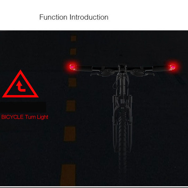 Kierownica rowerowa Turn Signal aluminiowy, rower górski, światło LED, ostrzeżenie, uchwyt bezpieczeństwa, Grip akcesoria rowerowe - Wianko - 4