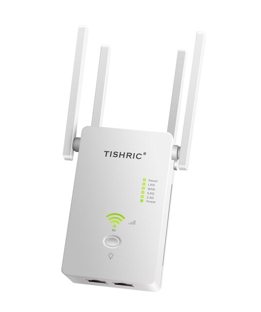 TISHRIC Router Wi-Fi 1200M dwuzakresowy 5GHz - bezprzewodowy wzmacniacz sygnału - Wianko - 16