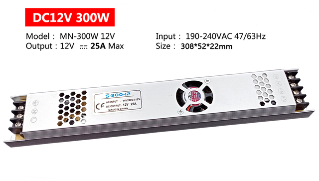 Ultra cienki transformator LED zasilający AC DC 220V do 12V/24V - 110V konwerter oświetleniowy - Wianko - 4