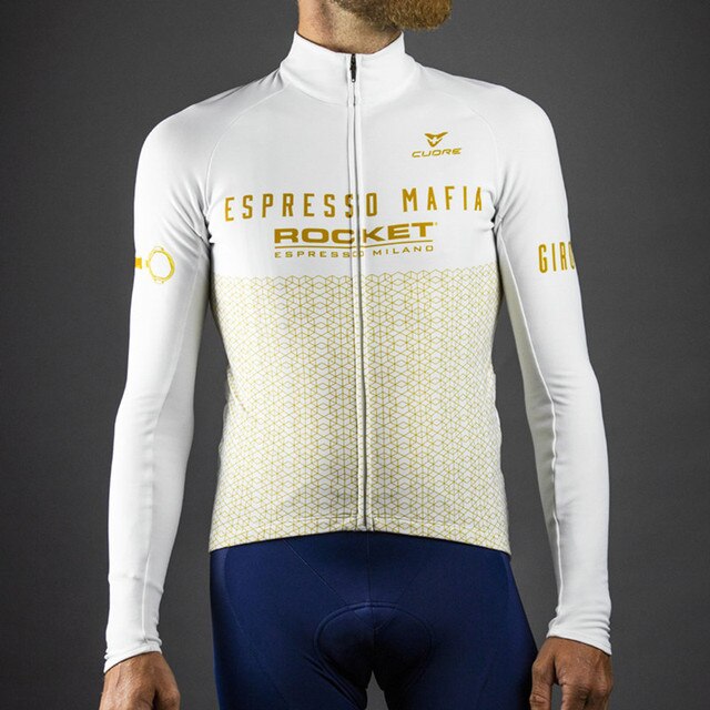 2021 męska jesienno-zimowa koszulka rowerowa z długim rękawem - hiszpania - Wianko - 6