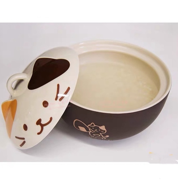 Pokrywa do miski dla kotów - do zupek błyskawicznych, kuchenek mikrofalowych, pieczenia ryżu - Wianko - 3