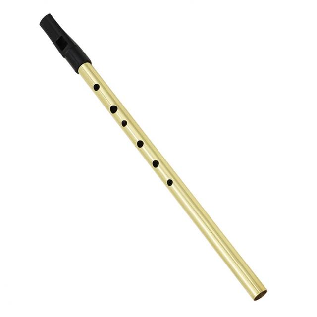 Irlandzki flet klucz C 6 otworów, wykonany z cyny i mosiądzu, flauta dęta w stylu Penny Whistle - Wianko - 7