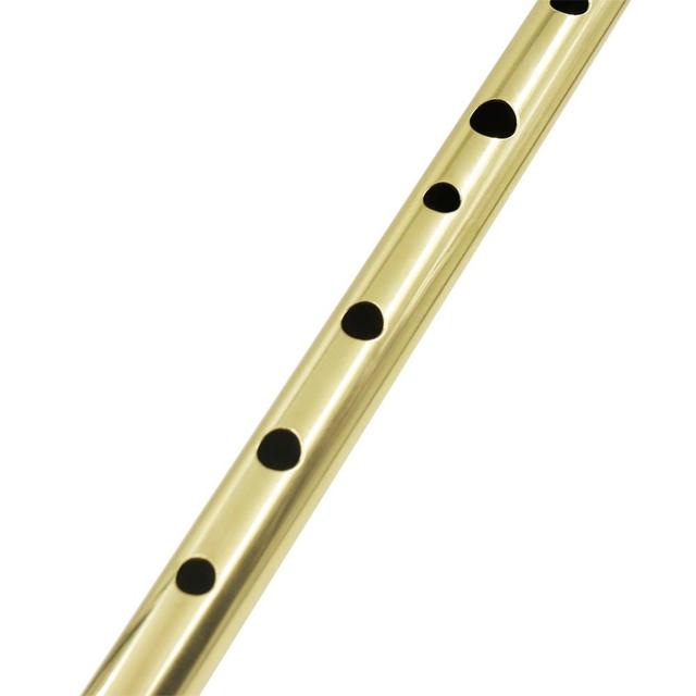 Irlandzki flet klucz C 6 otworów, wykonany z cyny i mosiądzu, flauta dęta w stylu Penny Whistle - Wianko - 10