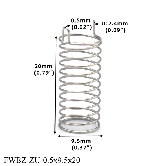 Precyzyjna metalowa płytka drukowana FINEWE Connector do elektronicznego drutu sprężynowego, 0.4mm/0.5mm, ø 13mm - Wianko - 3
