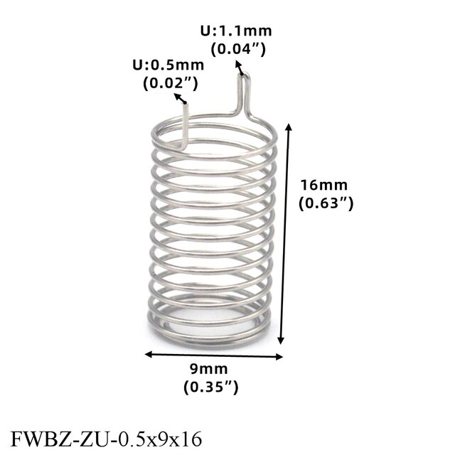 Precyzyjna metalowa płytka drukowana FINEWE Connector do elektronicznego drutu sprężynowego, 0.4mm/0.5mm, ø 13mm - Wianko - 4