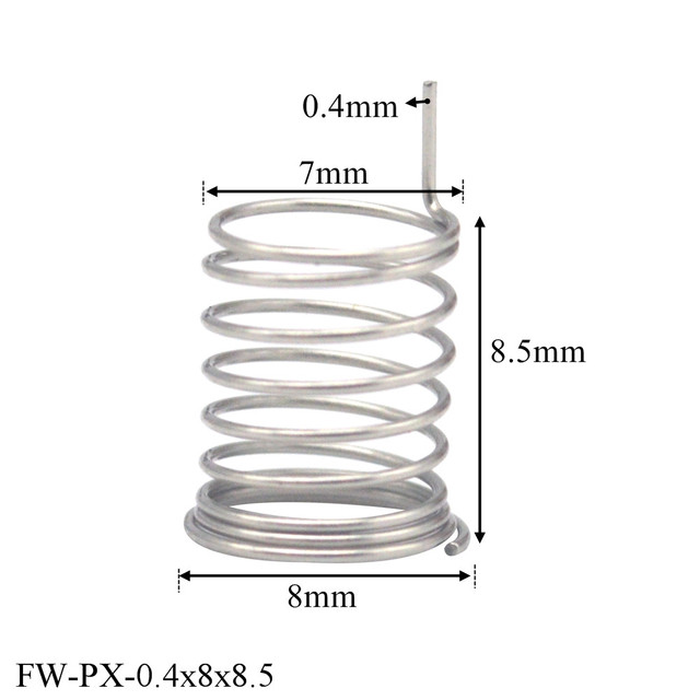 Precyzyjna metalowa płytka drukowana FINEWE Connector do elektronicznego drutu sprężynowego, 0.4mm/0.5mm, ø 13mm - Wianko - 14