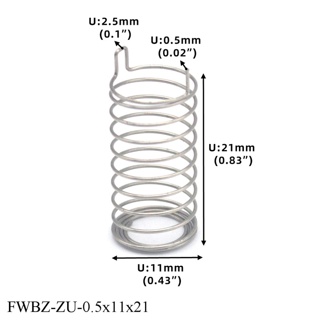 Precyzyjna metalowa płytka drukowana FINEWE Connector do elektronicznego drutu sprężynowego, 0.4mm/0.5mm, ø 13mm - Wianko - 6