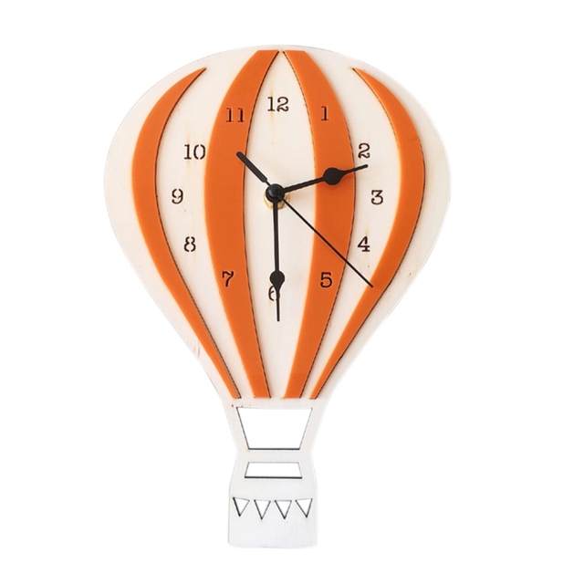 Dekoracyjny zegar ścienny w stylu skandynawskim - balon dmuchany zegar do pokoju dziecięcego - Wianko - 8