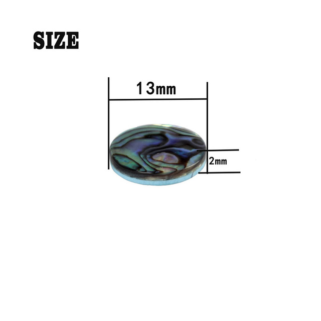Zestaw 3 sztuk Finger przyciski zawór trąbkowy M MBAT z wysokiej jakości muszli Abalone dla trąbki - Wianko - 12