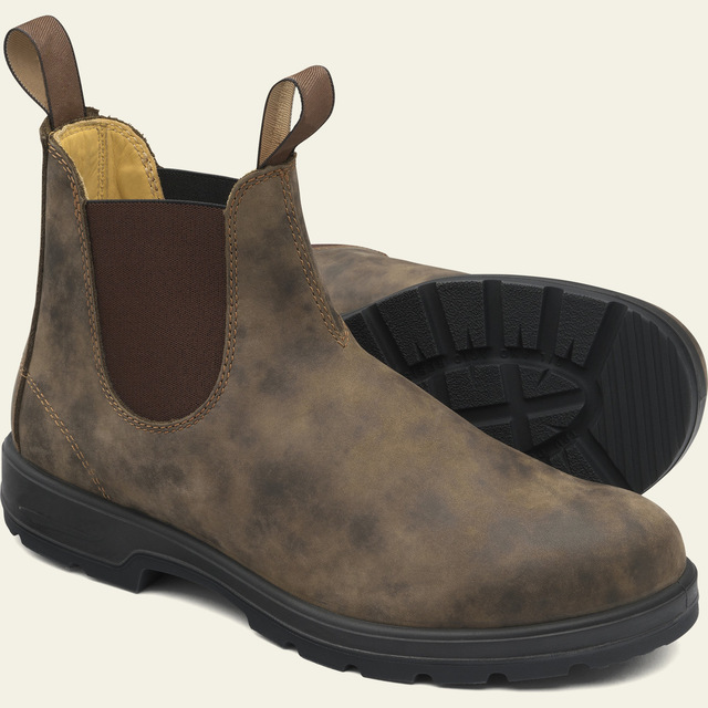 Luksusowe buty retro Chelsea Boots dla par - motocyklowe botki o wysokim obcasie - Wianko - 7
