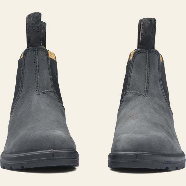 Luksusowe buty retro Chelsea Boots dla par - motocyklowe botki o wysokim obcasie - Wianko - 11