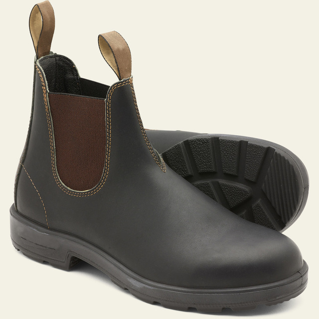 Luksusowe buty retro Chelsea Boots dla par - motocyklowe botki o wysokim obcasie - Wianko - 21