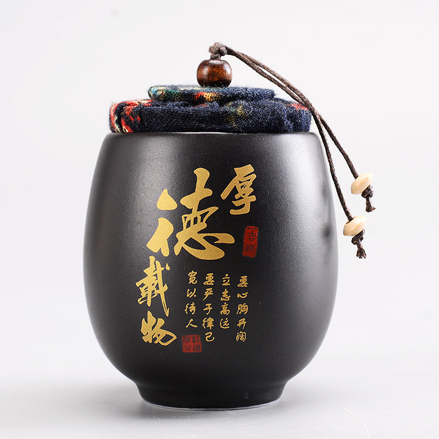 Mini ceramiczny słoik podróży zielona herbata Pu'er - Wianko - 29